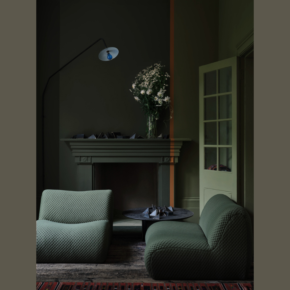 Farrow & Ball Reduced Green Estate Eggshell Paint 5L Image 4