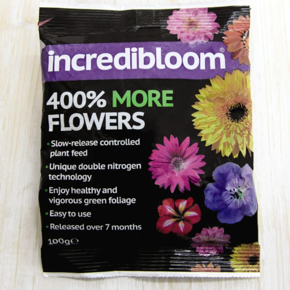 Thompson and Morgan Geranium Best Red Plant Plug 36 Pack with Incredibloom Fertiliser 100g Image 2