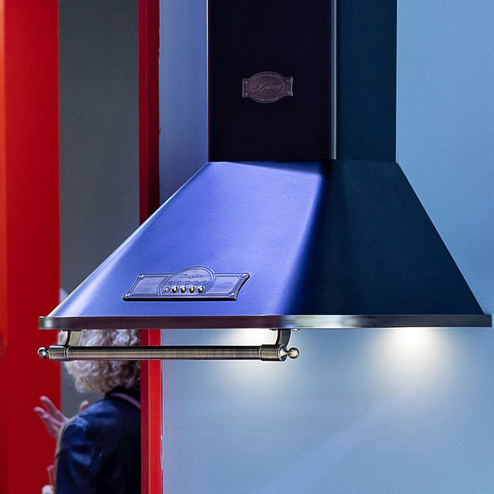 Kaiser Empire Black 60cm Wall Mounted Cooker Hood Image 2