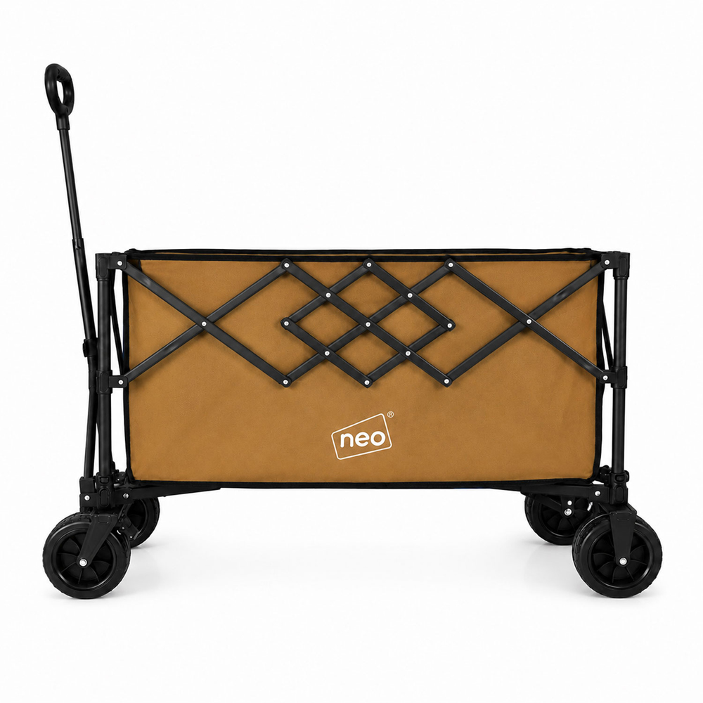 Neo Direct 300L Khaki Heavy Duty Folding Garden Trolley Cart Image 3