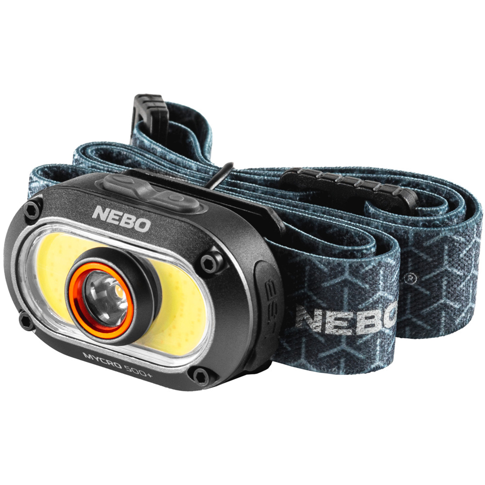 Nebo Mycro 500+ 2-in-1 500 Lumens Rechargeable Detachable Headlamp and Cap Light Image 3