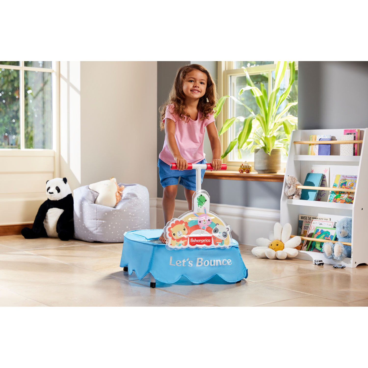 Fisher-Price My First Trampoline Blue Image 2