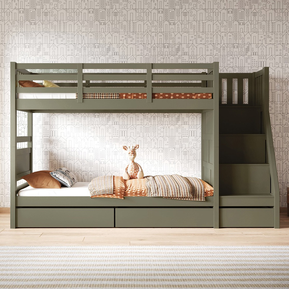 Flair Lunar Junior Single Olive Bunk Bed Image 3