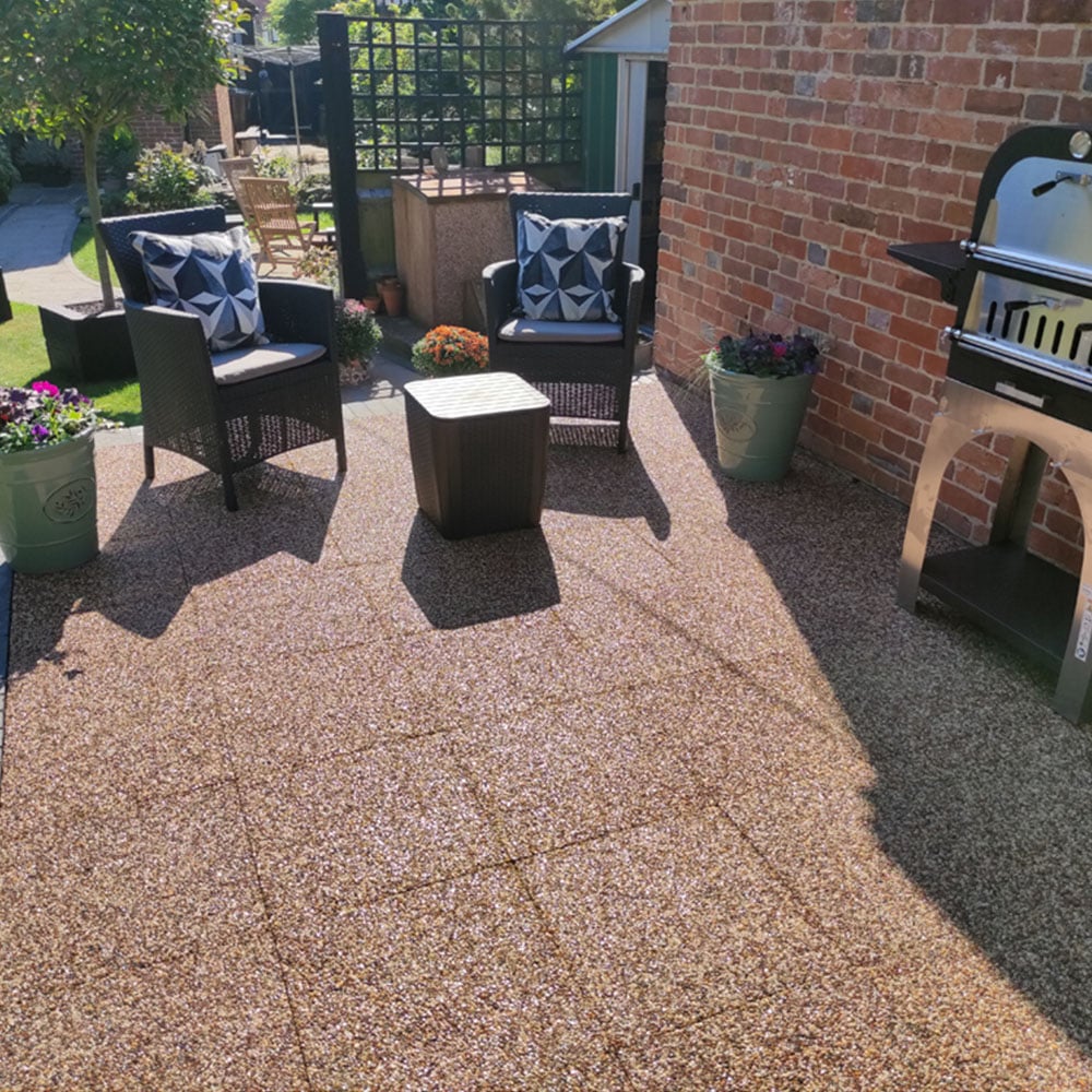 SUDwell Autumn Dune Resin Bound Paving Slab 10sqm 48 Pack Image 2