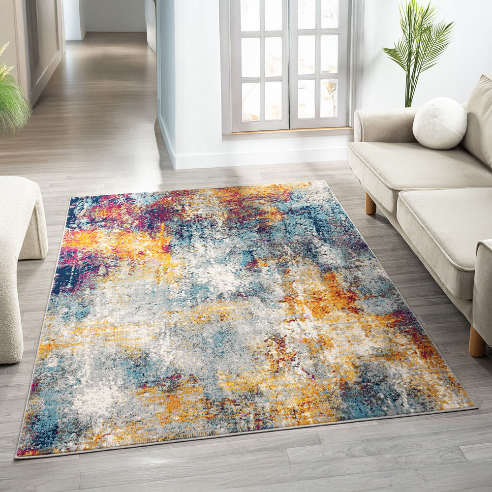 Desire Rugs San Marino Multicolour Abstract Rug 200 x 290cm Image 2