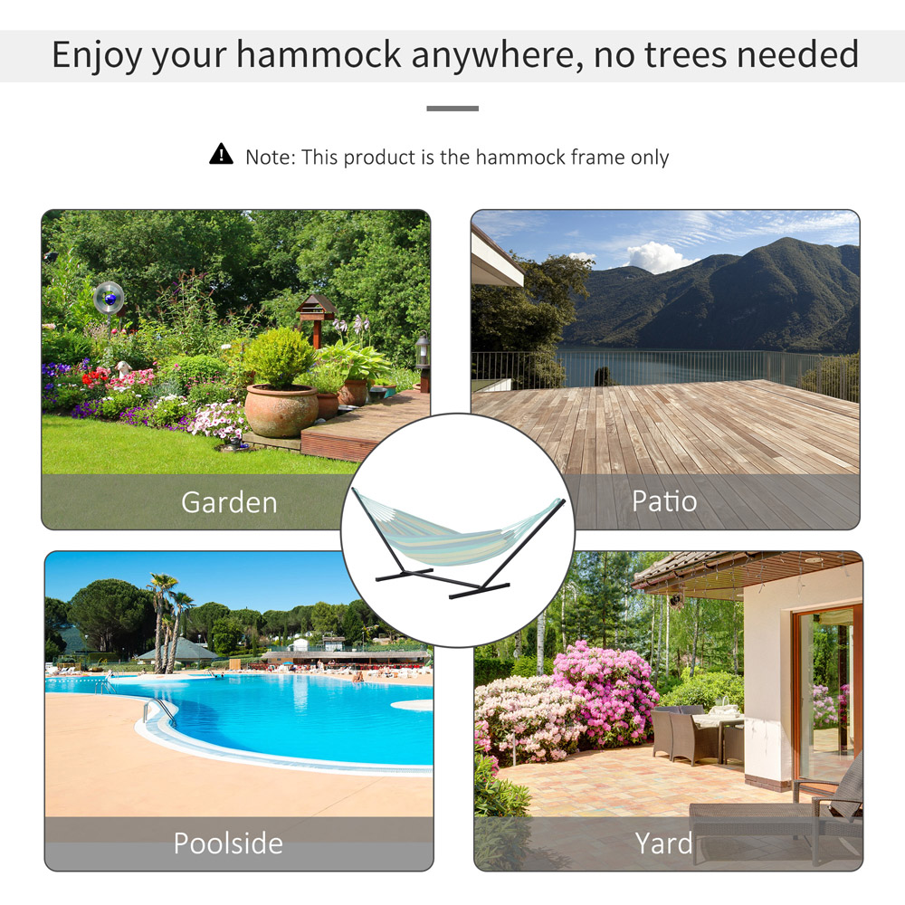Outsunny Universal Hammock Stand 3.6m Image 4