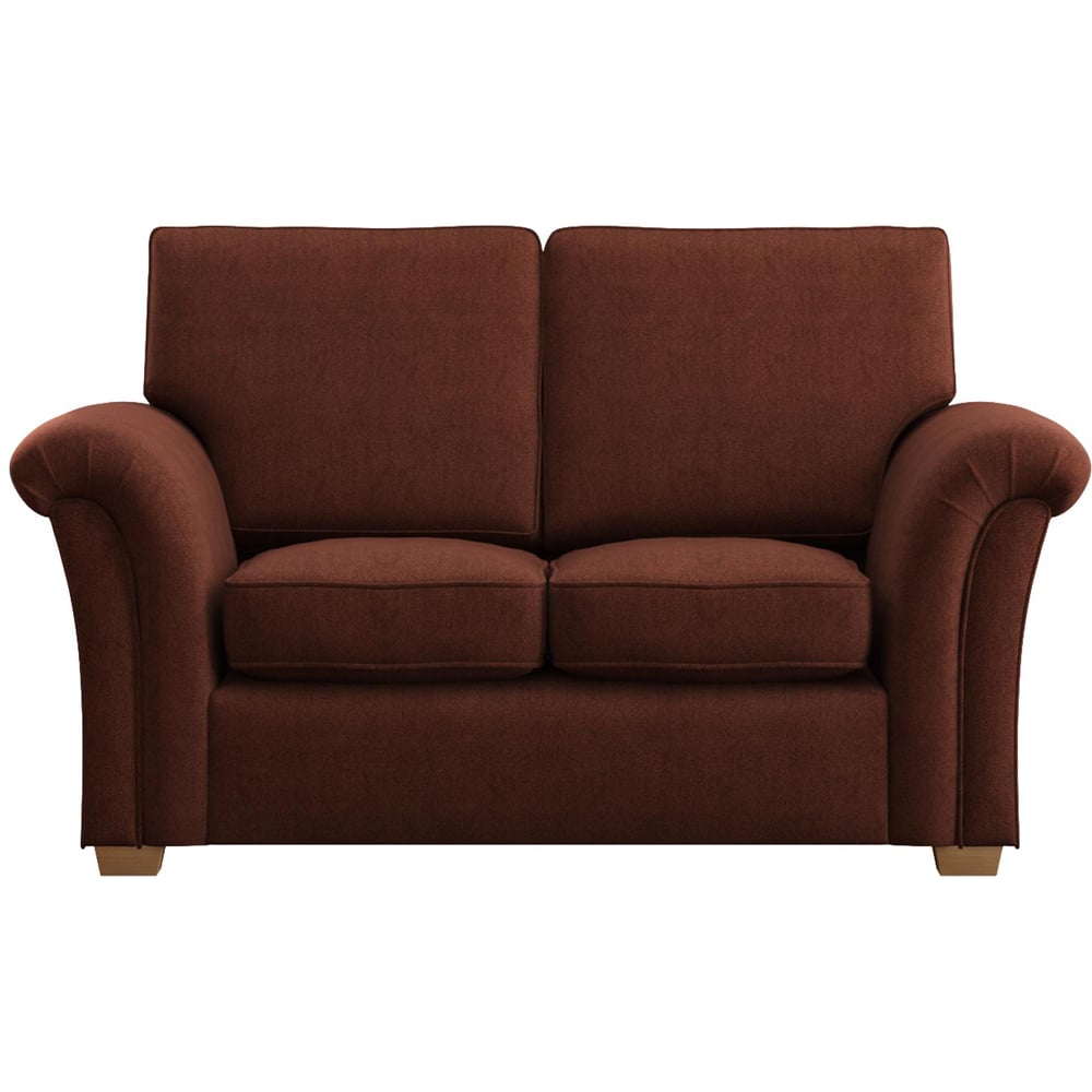 Castleacre 2 Seater Venice Brick Fixed Back Sofa Image 3