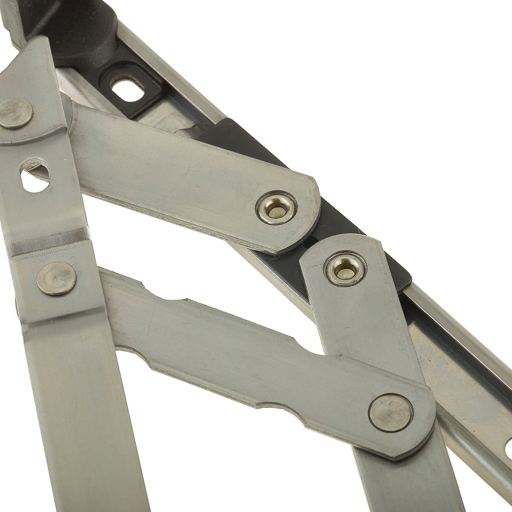 Crystal uPVC Double Glazed Window Top Hung Opener Grey White Obscure Glass 440x610mm Image 7