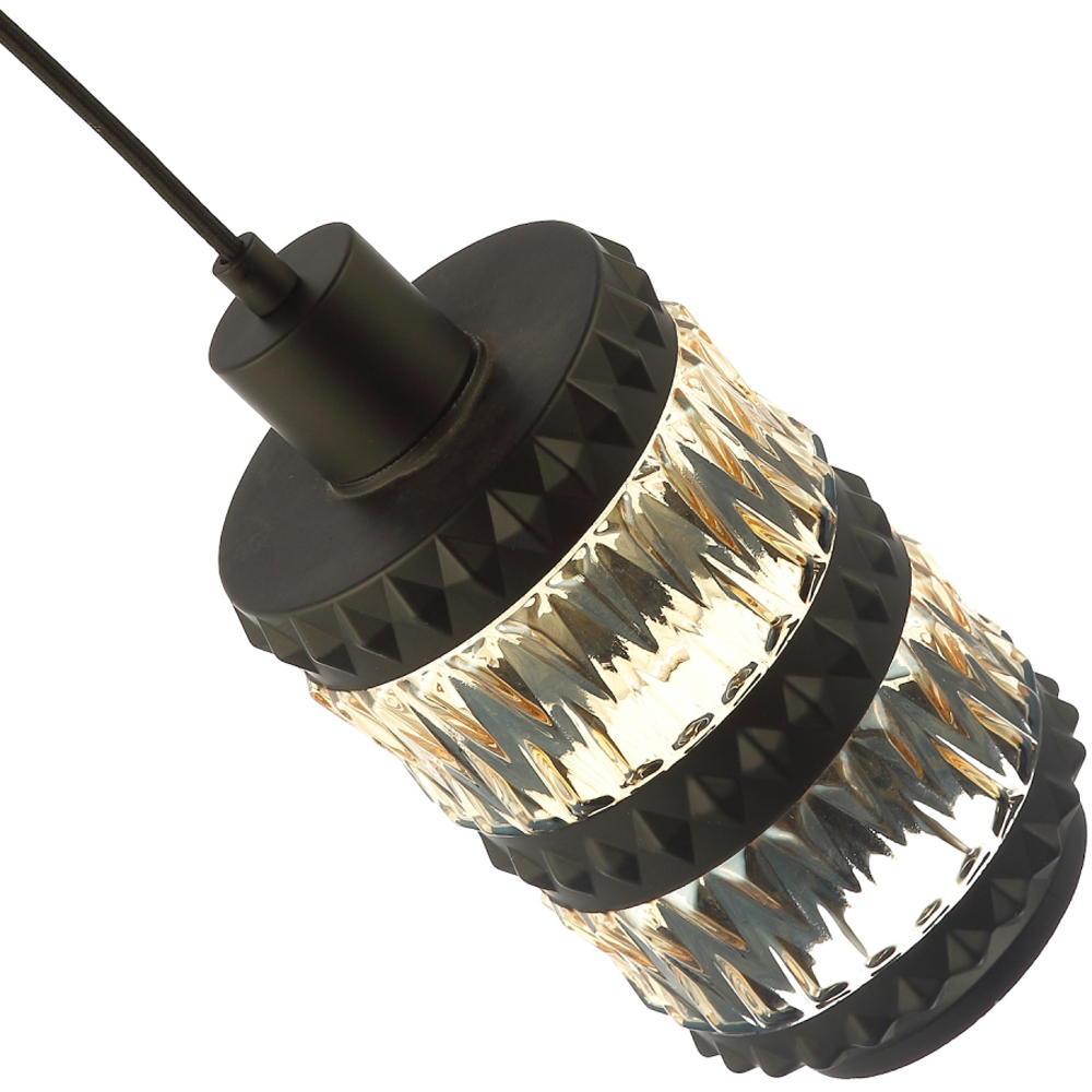 Happy Homewares Matte Black Can Shaped Pendant Shade Image 5