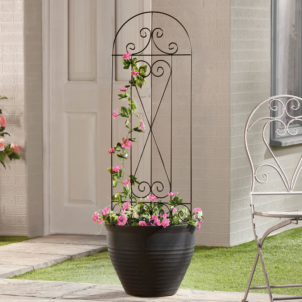 Garden Gear Swirl Metal Plant Support 1.15m Image 4