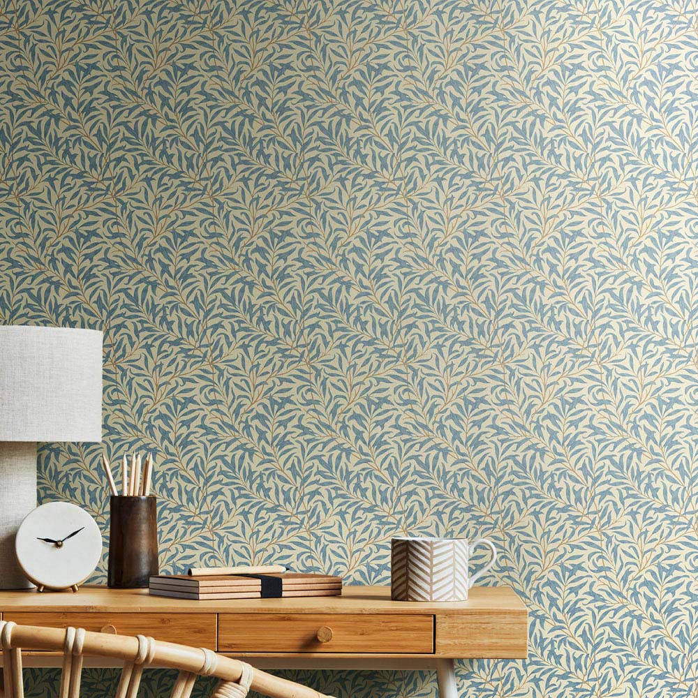 Hoopla Walls Wedgewood Willow Bough Trail Wallpaper Image 2