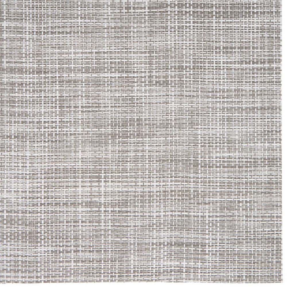 Woven PVC Placemat Silver Image 2