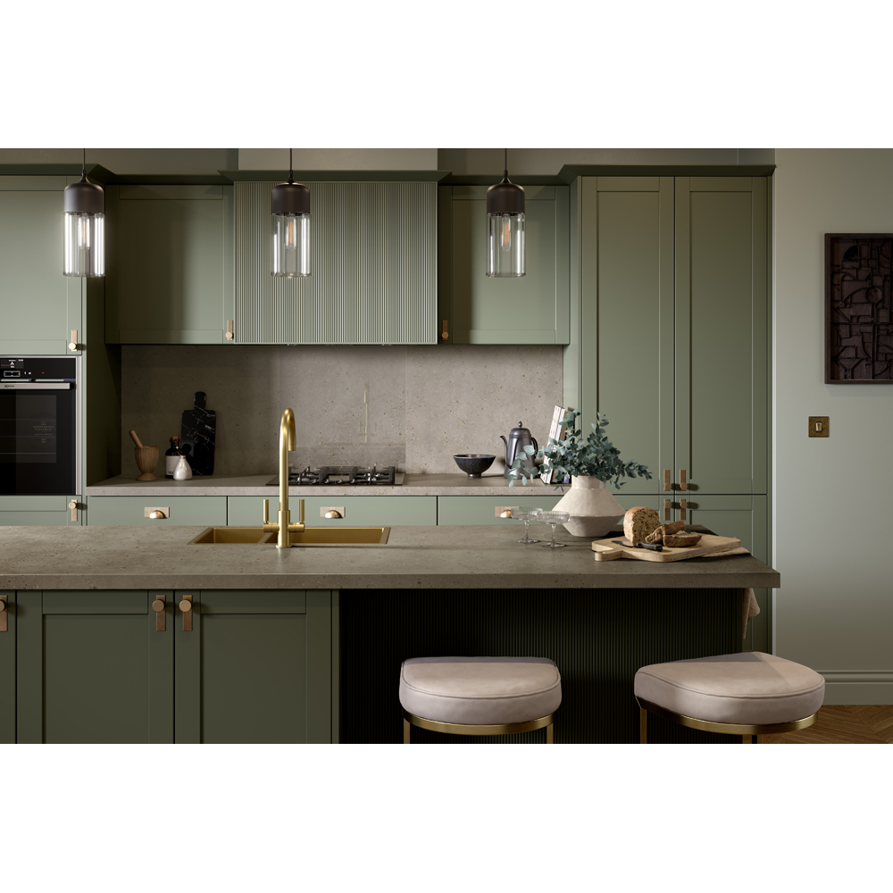 Omega Modern Terrazzo Dune Laminate Square Edge Kitchen Worktop 4100 x 620 x 38mm Image 6