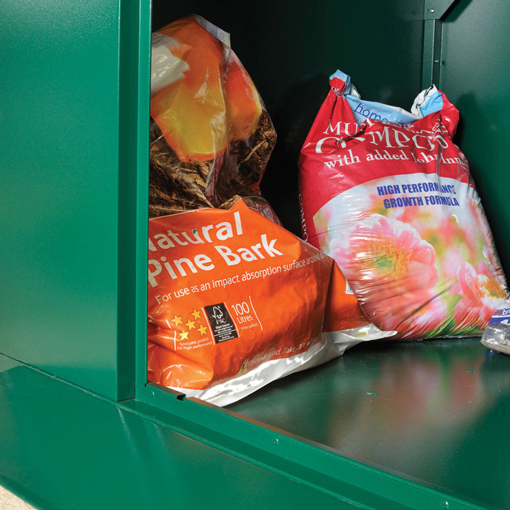 Asgard Flexistore 5 x 7ft Cream Apex Garden Shed Image 4