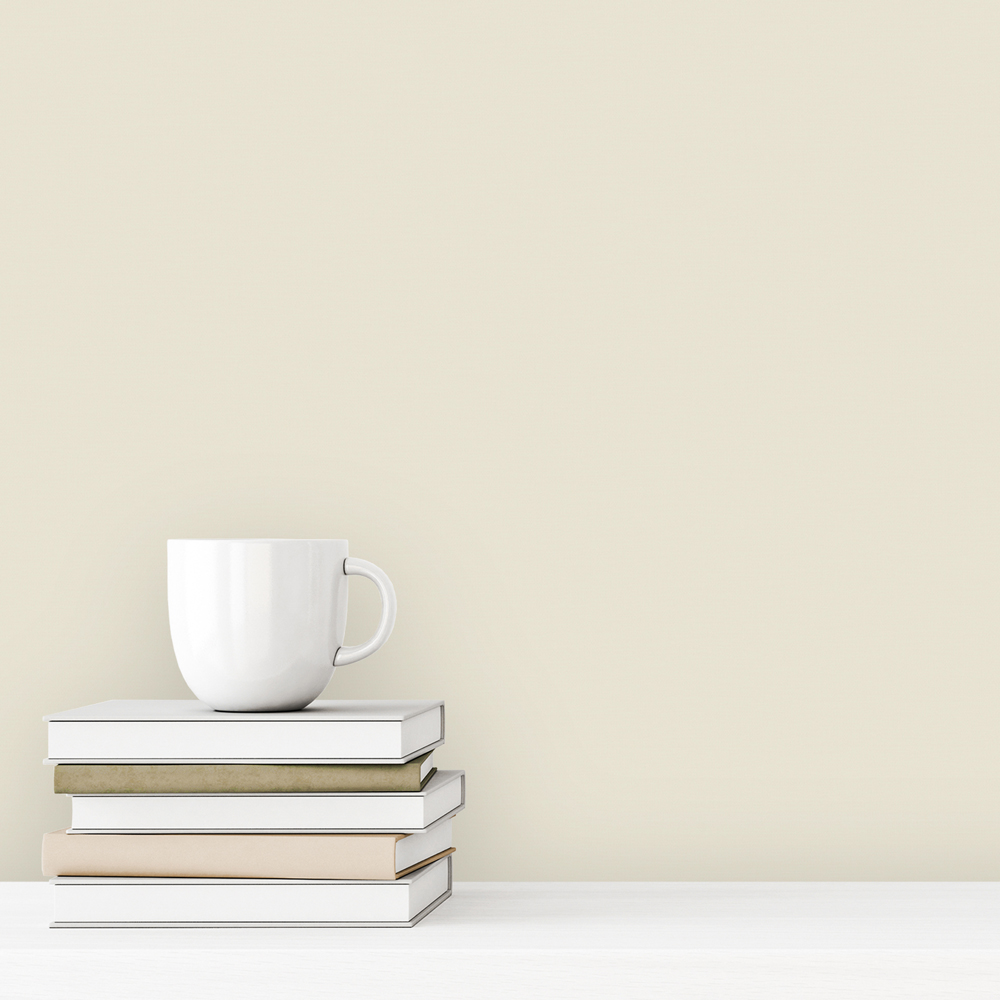 Grandeco Liva Plain Blown Vinyl Textured Neutral Wallpaper Image 2