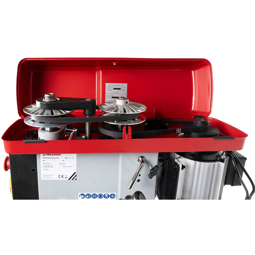 Holzmann SB203VH 230V 750W Vari-Speed Floor Drill Press 20mm Image 2