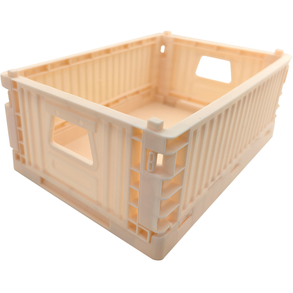 Ribbed Folding Crate Medium Image 6