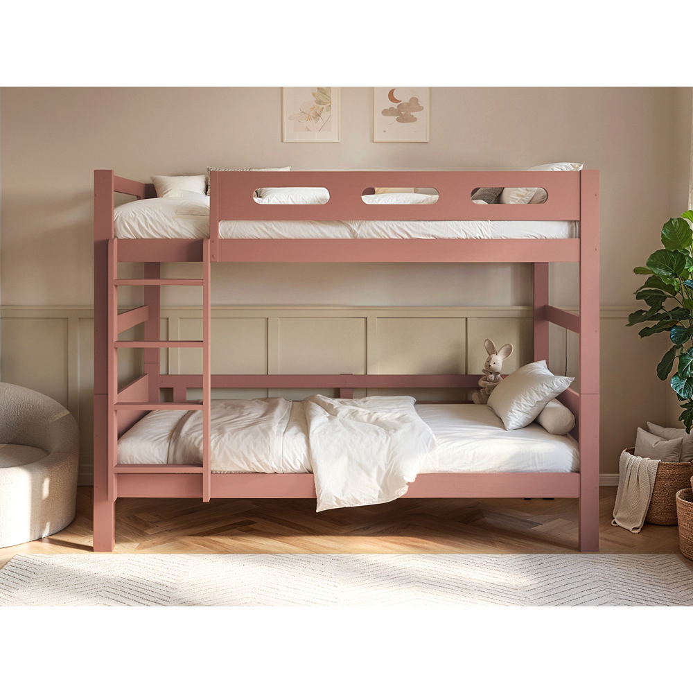 Flair Elijah Pink Detachable Wooden Bunk Bed Image 6