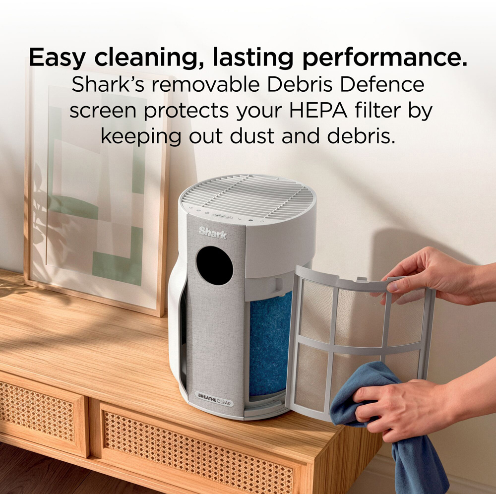 Shark BreatheClear HP162UK Dove Air Purifier with NeverChange6 25W Image 5