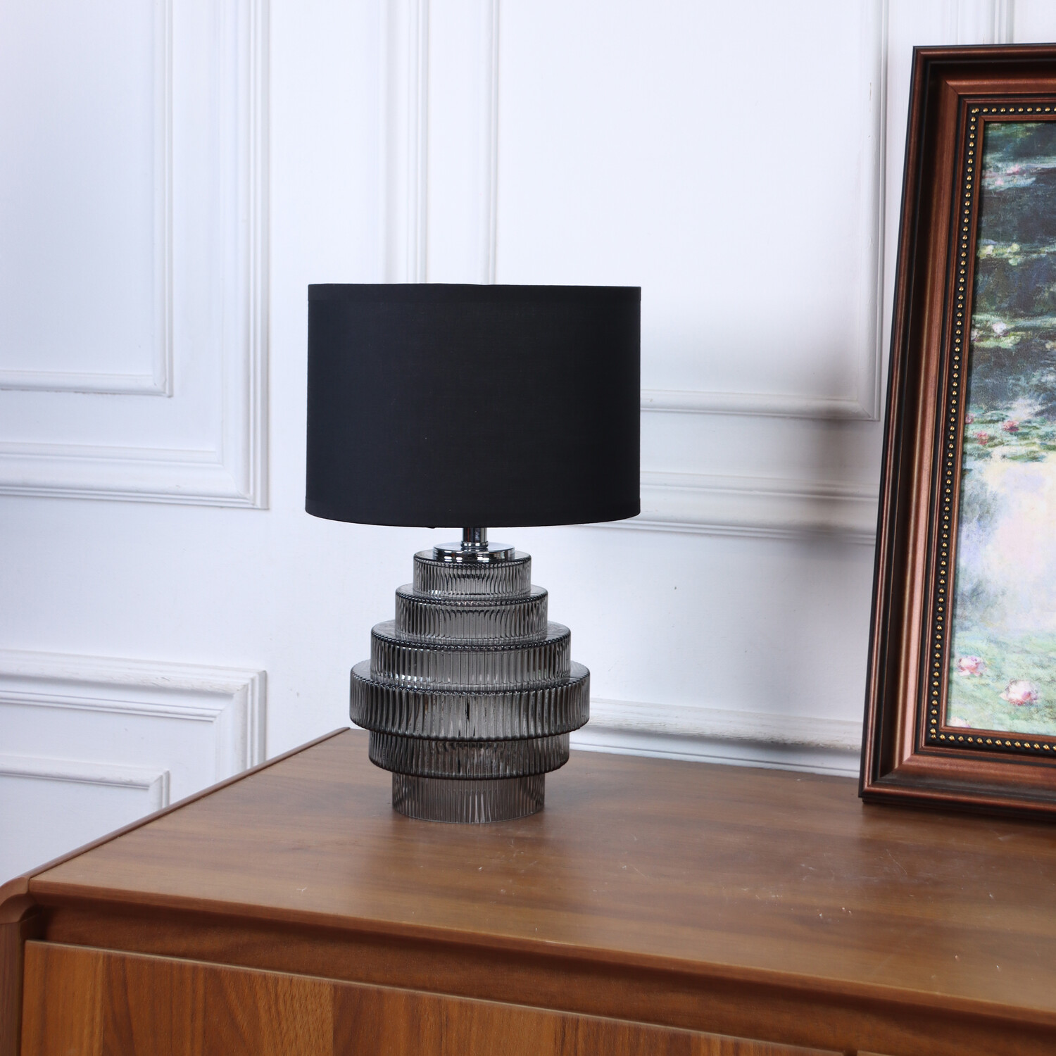 Alma Black Table Lamp Black Image 2