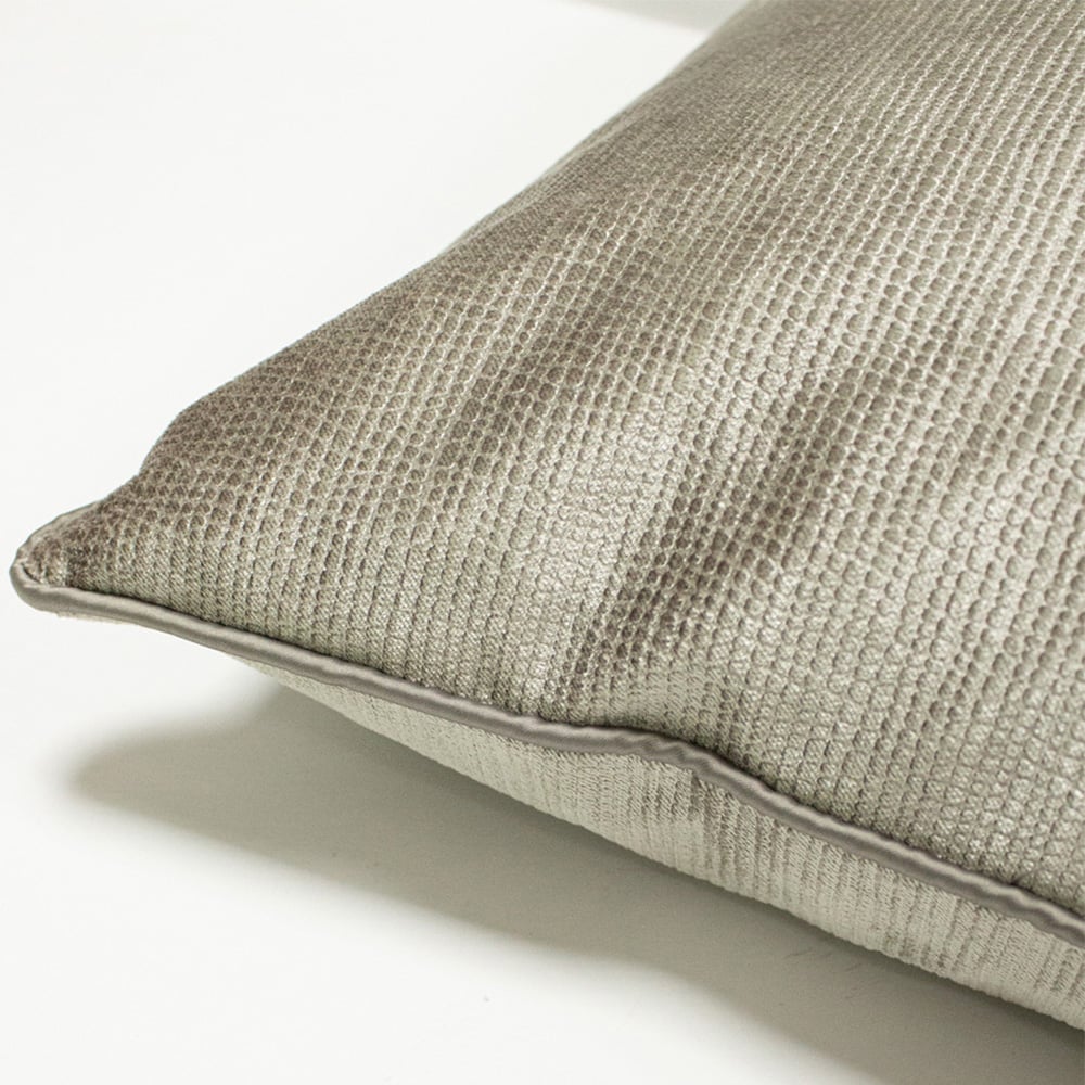 Paoletti Stella Champagne Textured Cushion Image 4