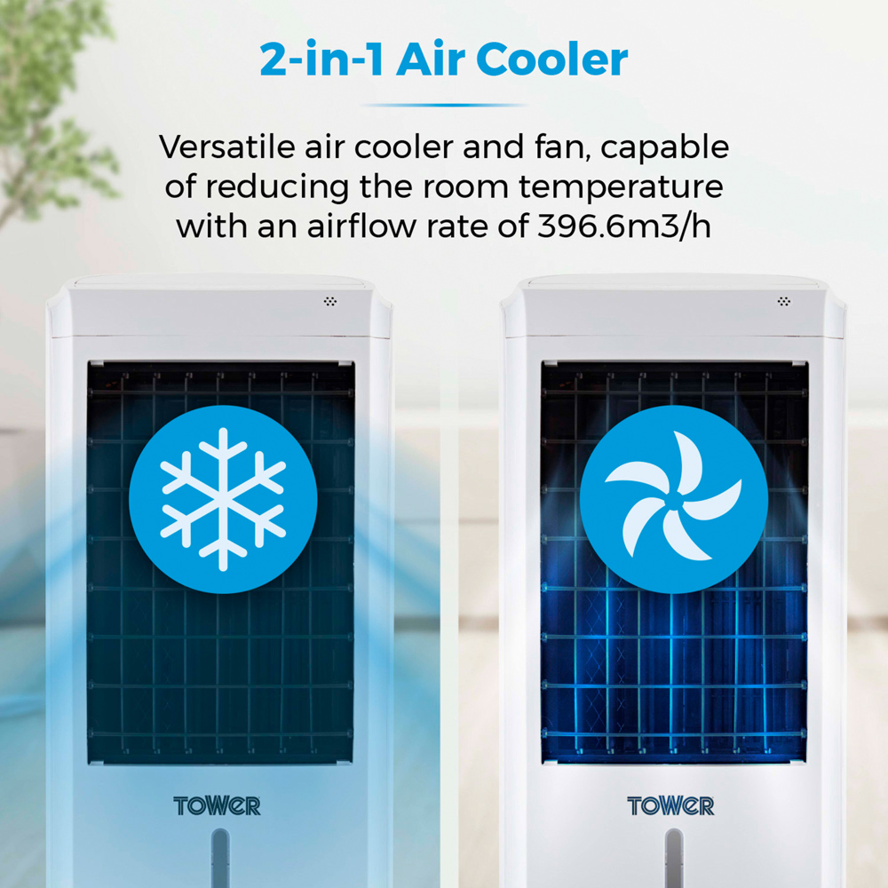 Tower 6L Compact Air Cooler with Timer Image 6