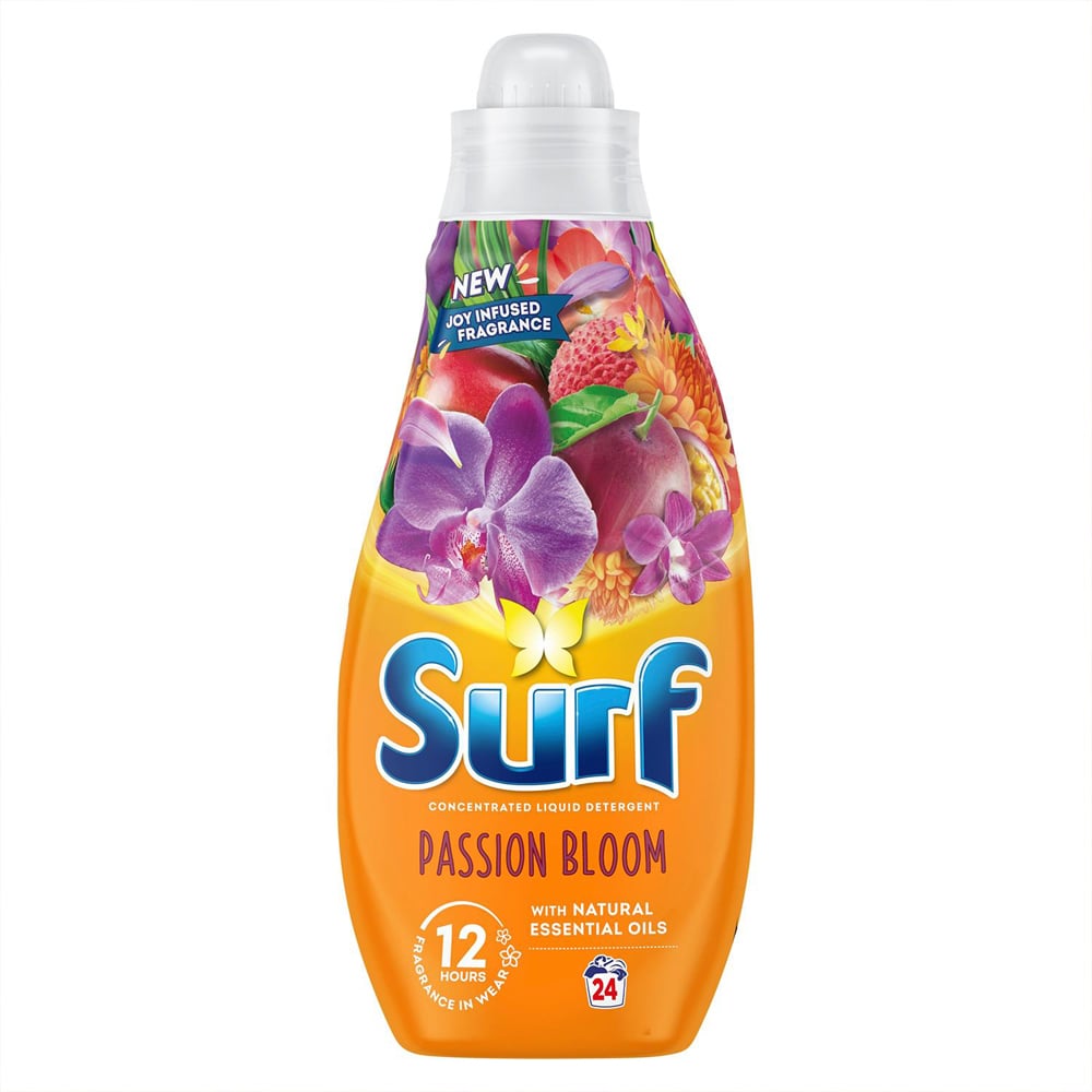 Surf Passion Bloom Laundry Detergent 24 Washes 650ml 8 Pack Image 2