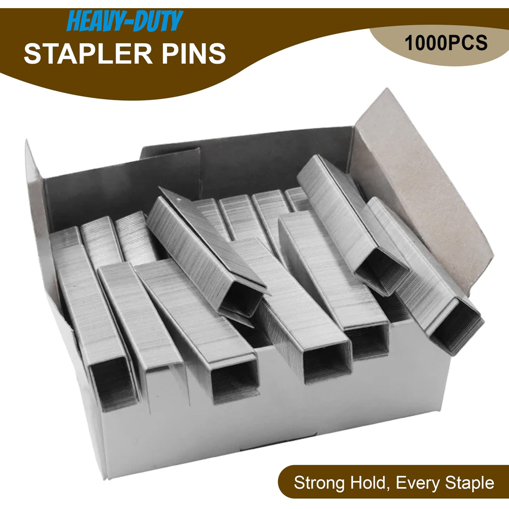 ATEK Staple Gun Tacker Heavy Duty Staples 8mm 1000 Pack Image 3