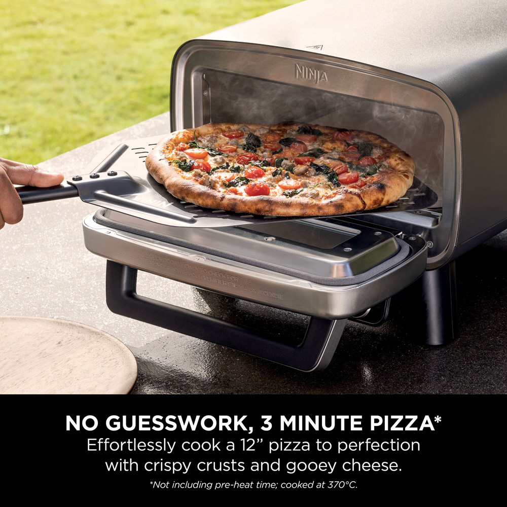 Ninja Artisan MO201UK Grey Outdoor Pizza Air Fry Oven Image 5