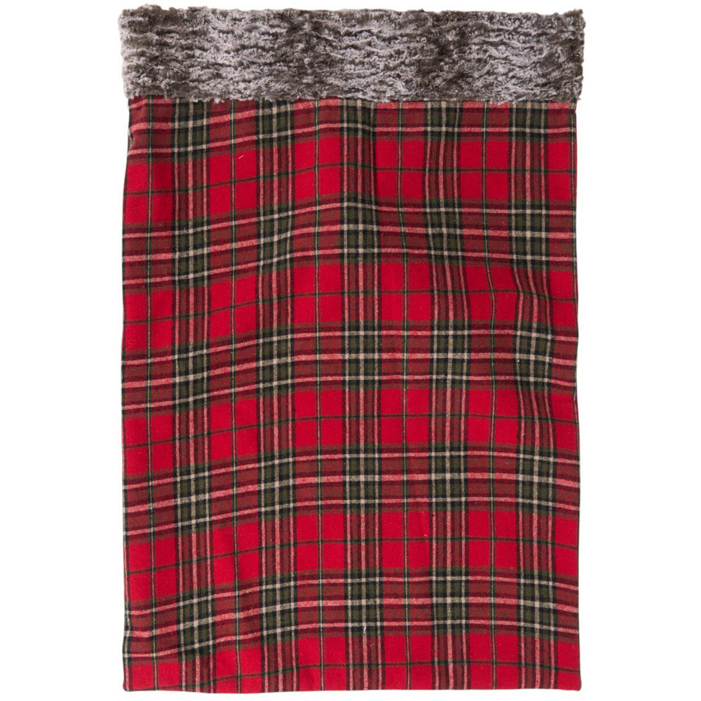 Red Tartan Present SackRed Image 5