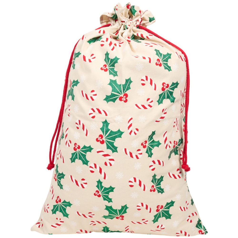 Printed Canvas Present Sack Image 7