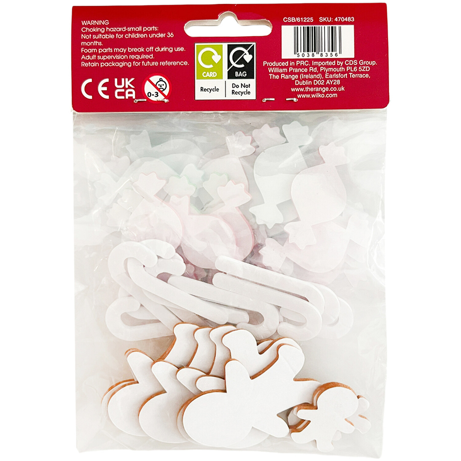 Xmas Candy Foam Stickers Image 2