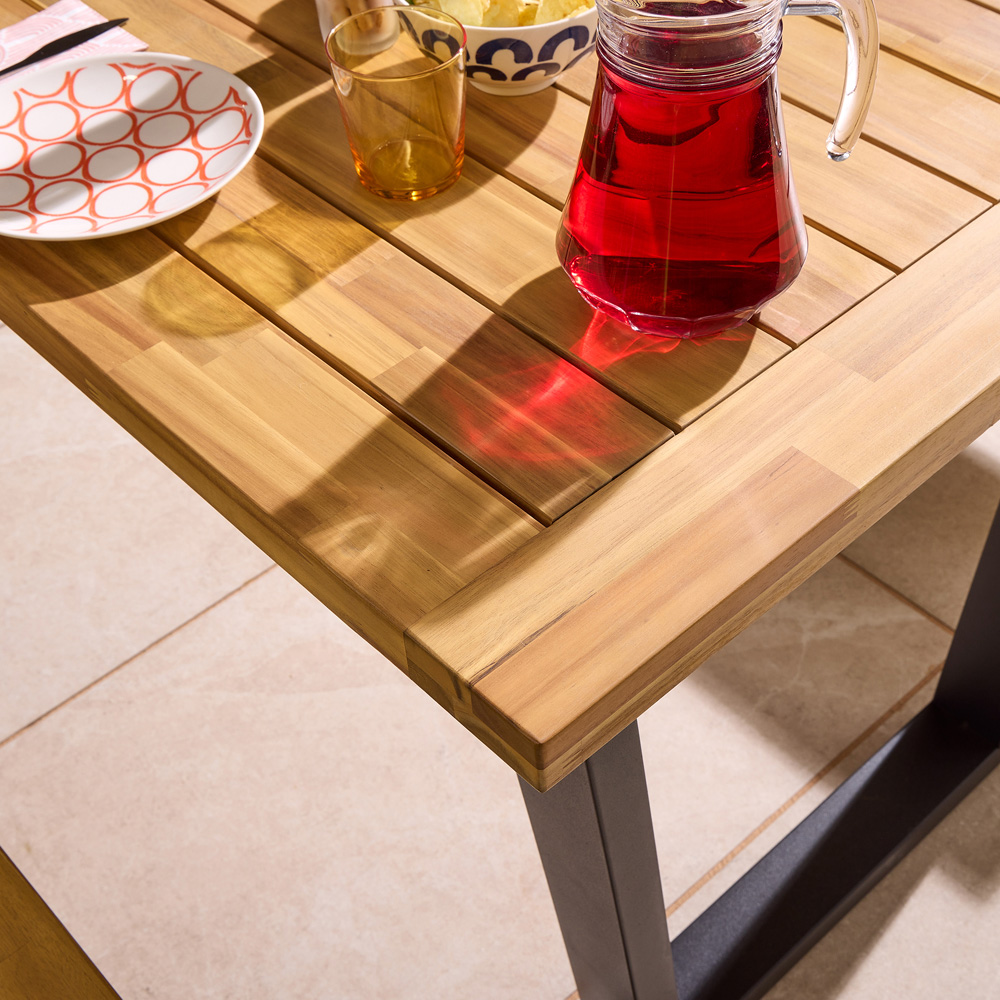 Rowlinson Stockholm 4 Seater Dining Set Image 8