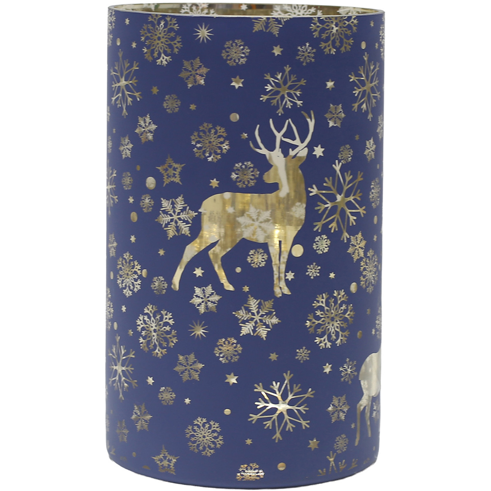 Stag LED Lantern Navy Image 5