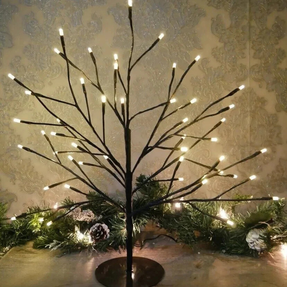 Marco Paul Warm White LED Autumn Pre-Lit Twig Tree 45cm Image 5