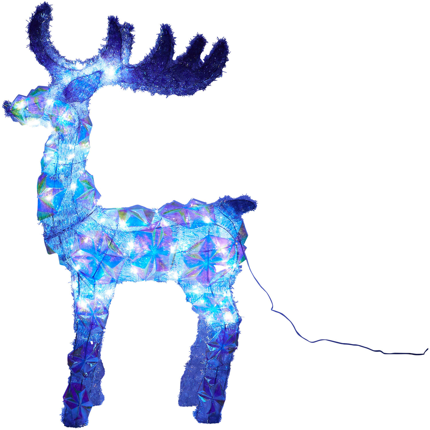 Iridescent Standing Reindeer Image 3