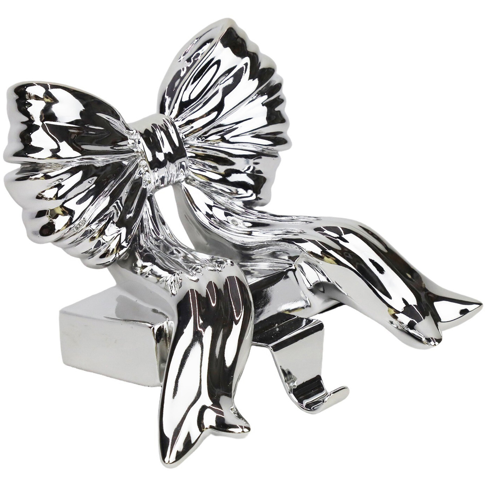 Christmas Bow Stocking Holder Image 2