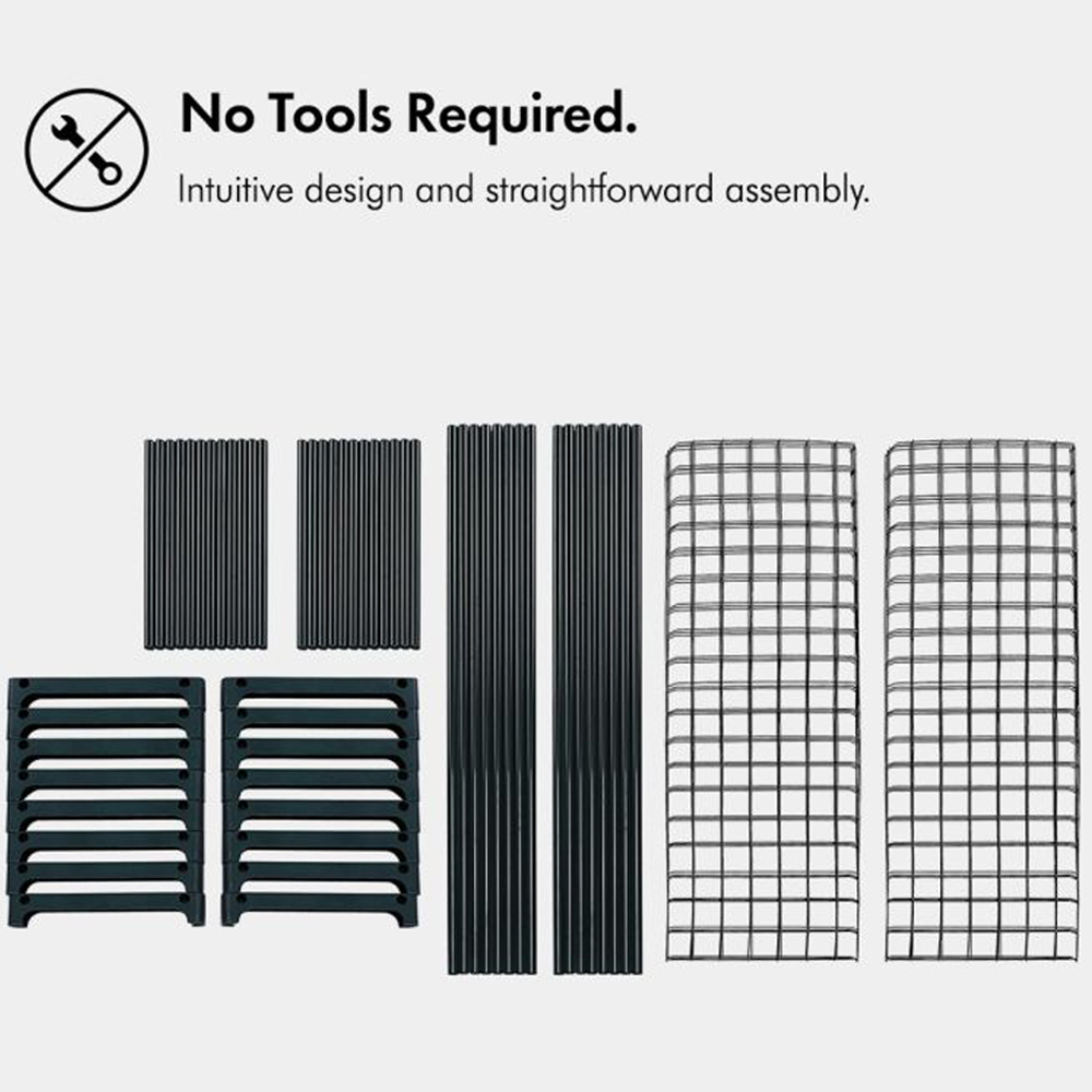 VonHaus 4 Tier Garden Display Unit 2 Pack Image 4