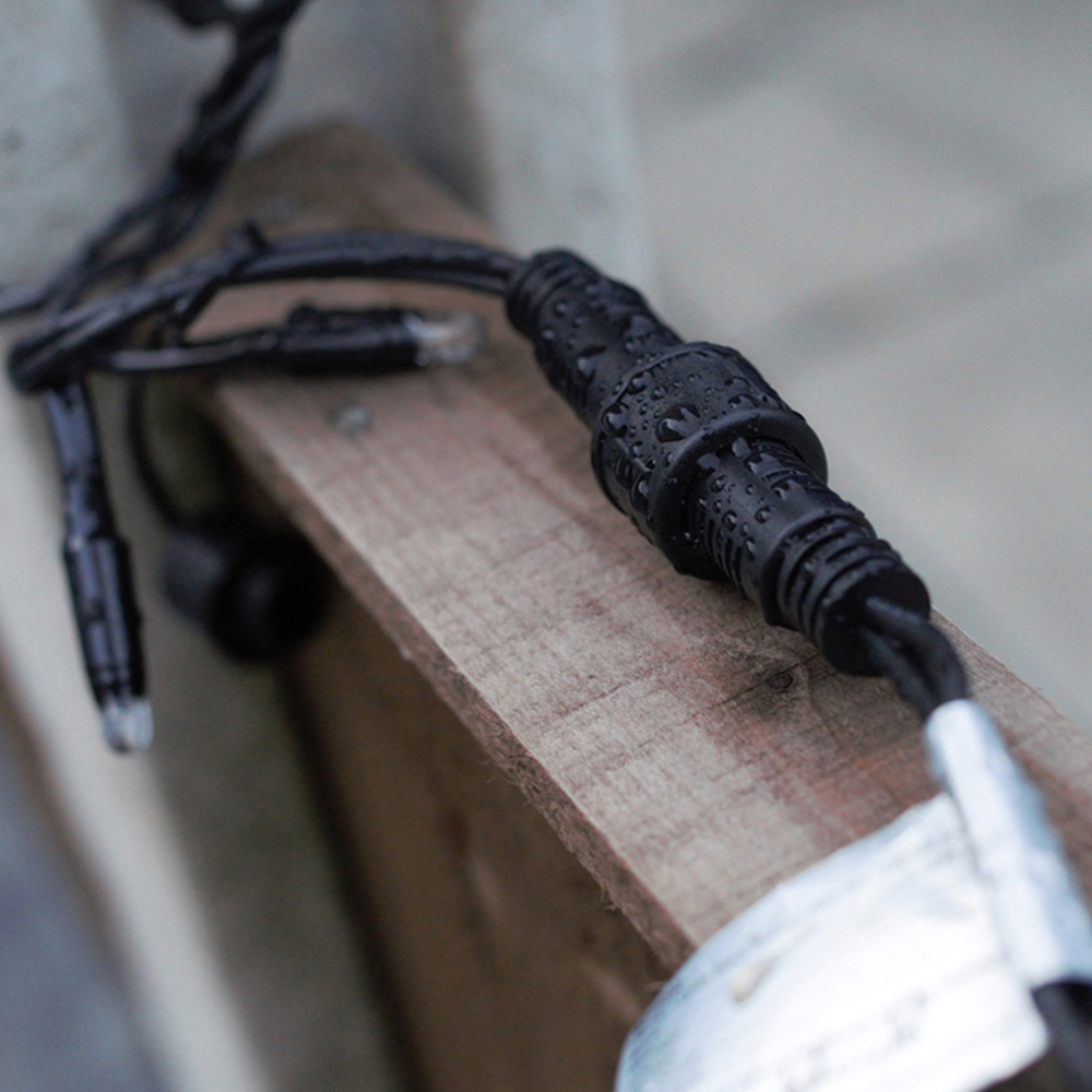 Eagle Connect 360 Warm White LED White Icicle Light 14m Image 3