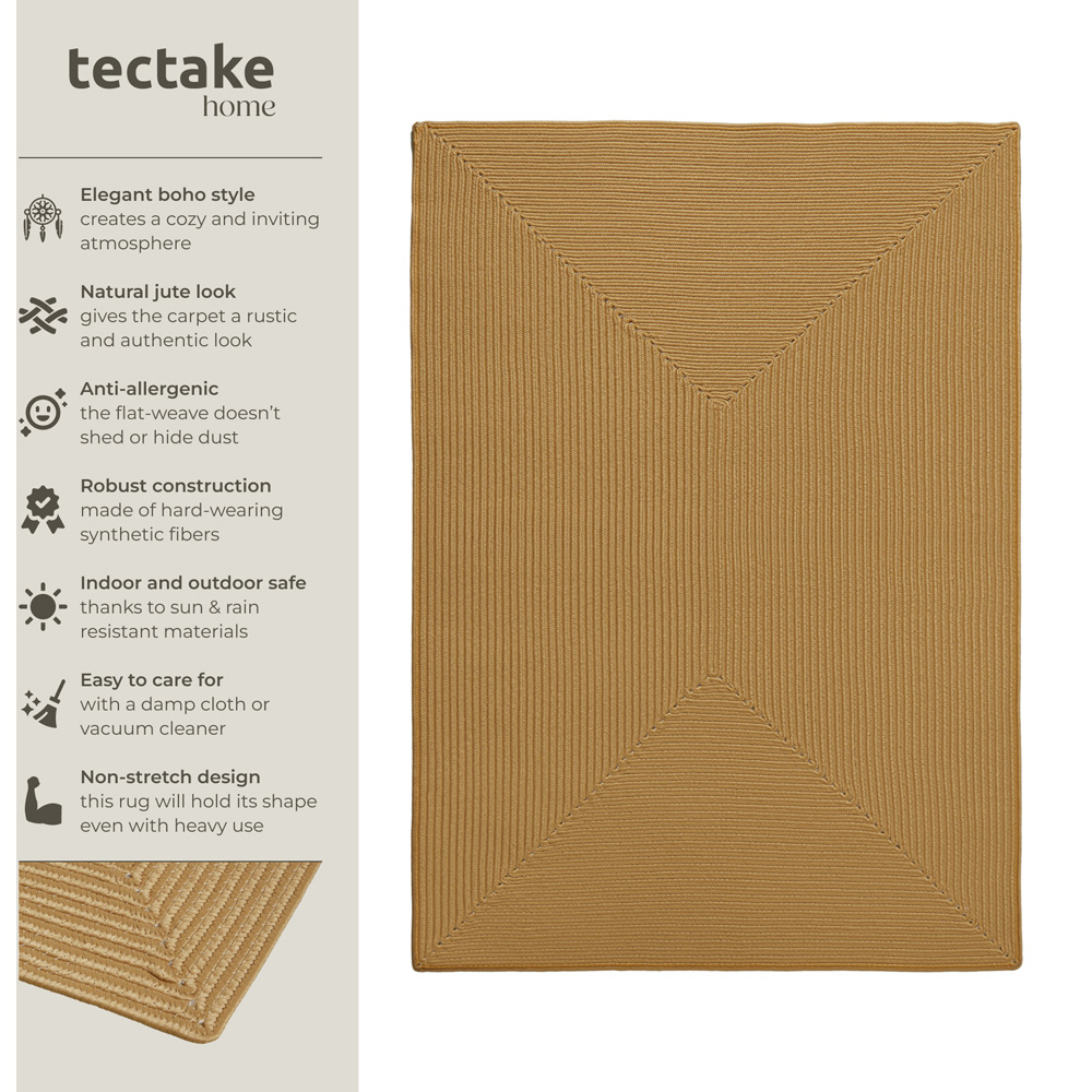 tectake Raya Rug 170 x 120 x 0.5cm Image 7