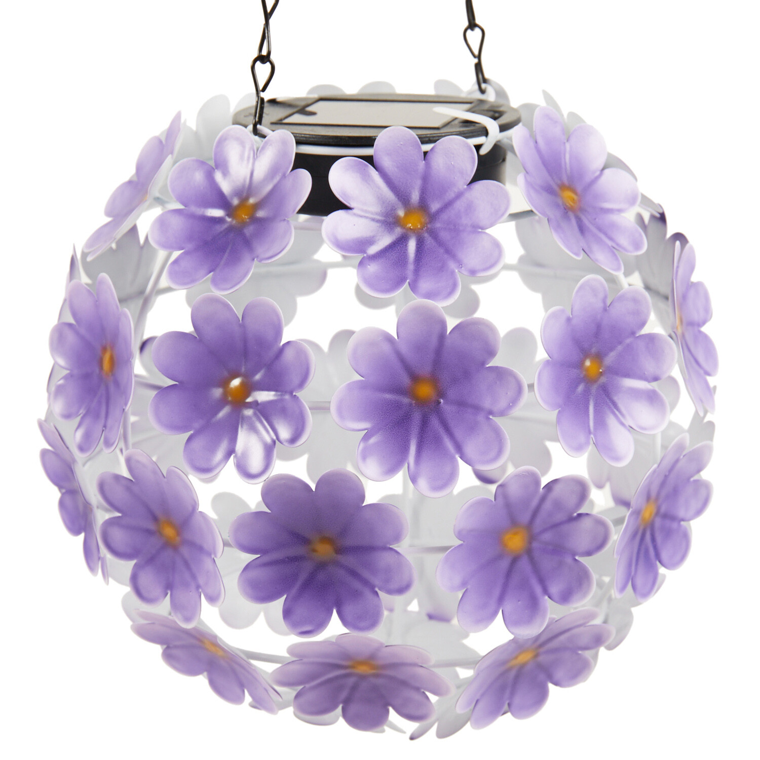 Solar Flower Hanging Ball Light - Multicolour Image 9