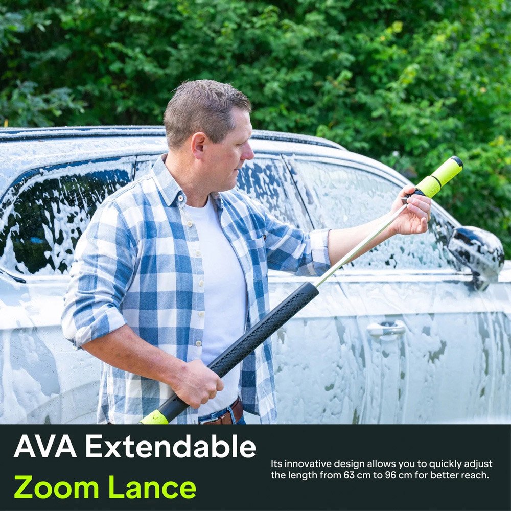 AVA Go P40 AVGOP40LM 120 Bar Corded Large Electric Pressure Washer Bundle Image 9