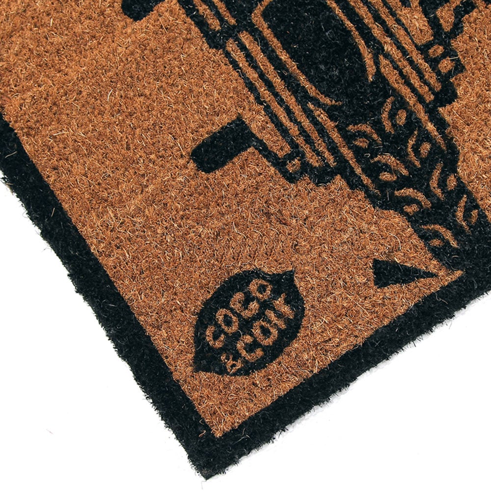 Coco & Coir Vroom Coir Door Mat 45 x 75cm Image 3