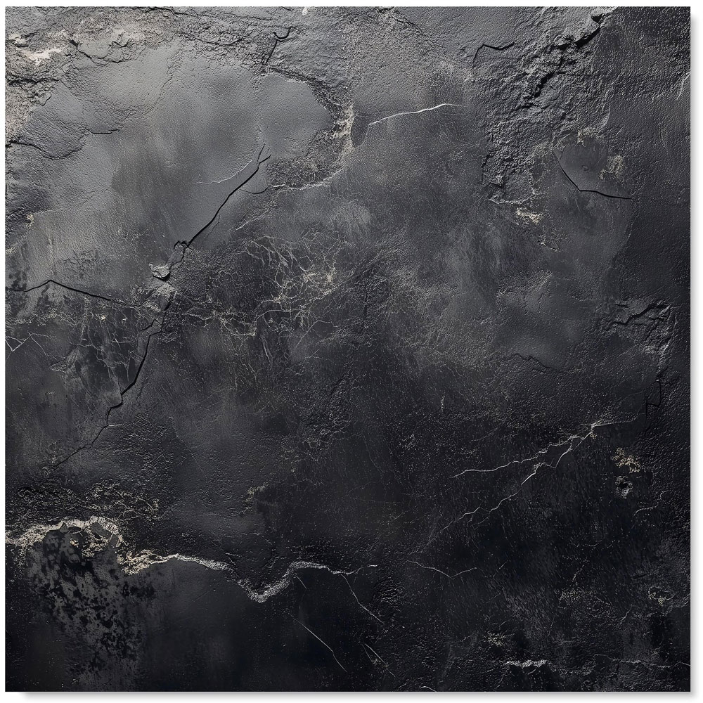 Warren Reed Designer Dark Concrete Effect Glass Kitchen Splashback 75 x 70cm Image 2