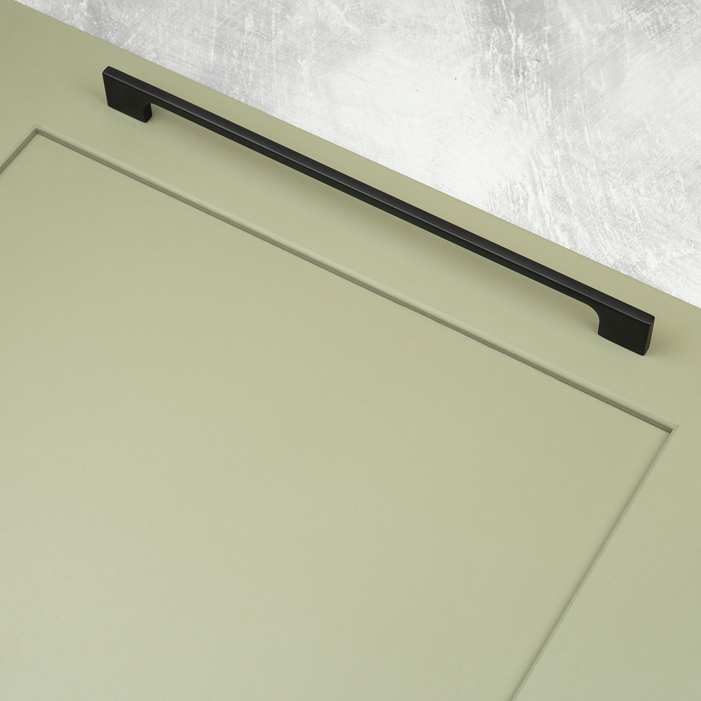 Handle & Home Matt Black Slim Handle 288mm Image 4