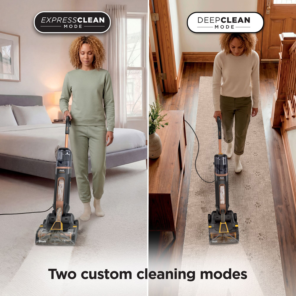 Shark EX550UKT Black HairPro Upright Carpet Cleaner Image 8