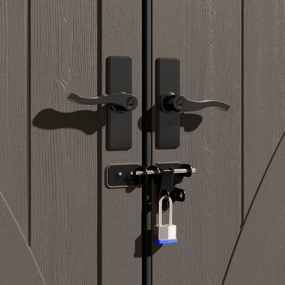 Suncast Tremont 8 x 4ft Apex Storage Shed Image 7