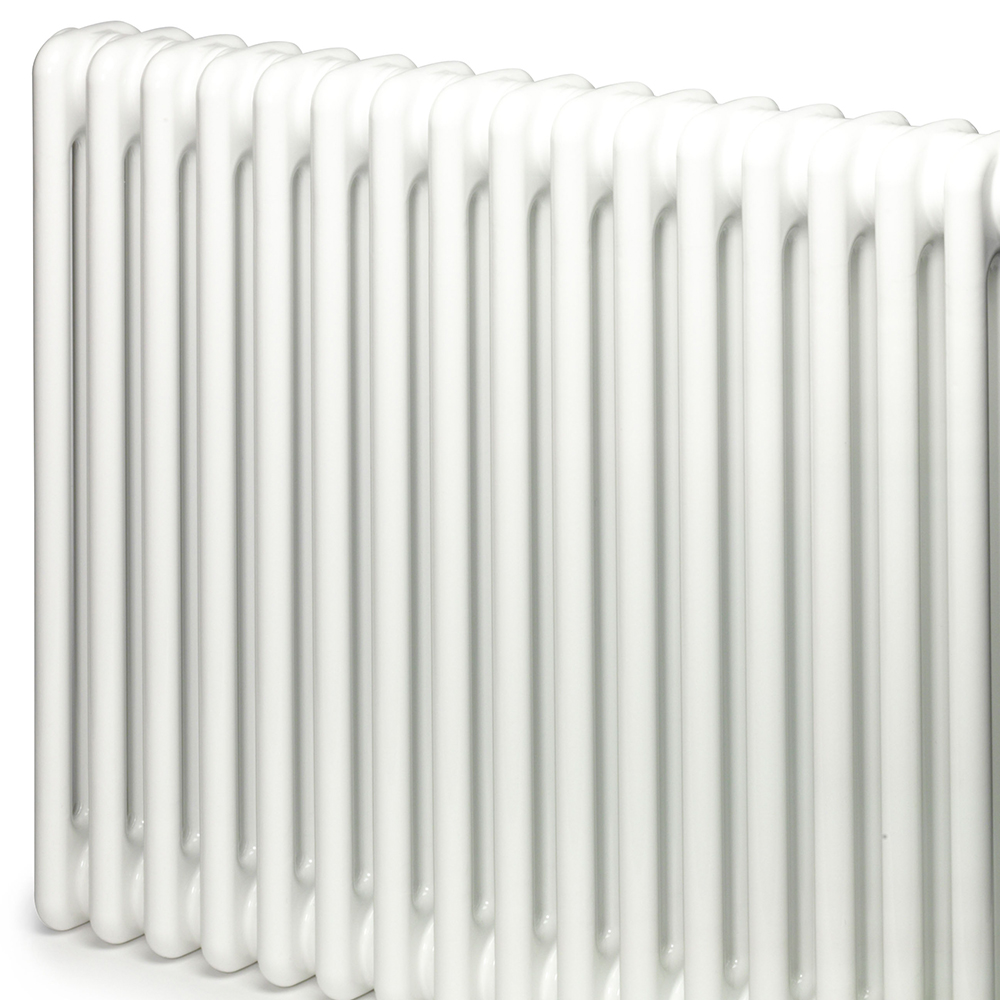 Towelrads Windsor 2103 BTU 3 Column Horizontal White Designer Radiator 500 x 582mm 617W Image 2