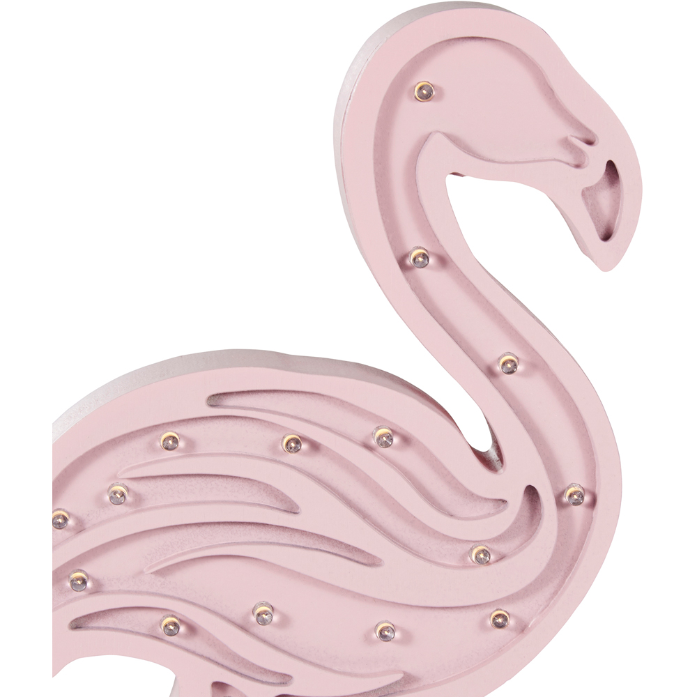 Glow Flamingo Pink LED Table Light Image 4