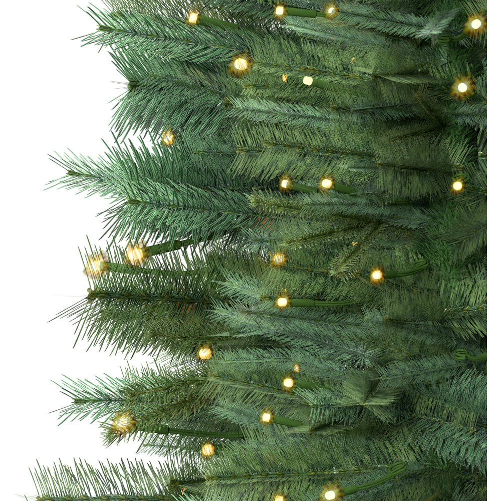 Charles Bentley Pre-Lit Faux Pencil Christmas Tree 6ft Image 4